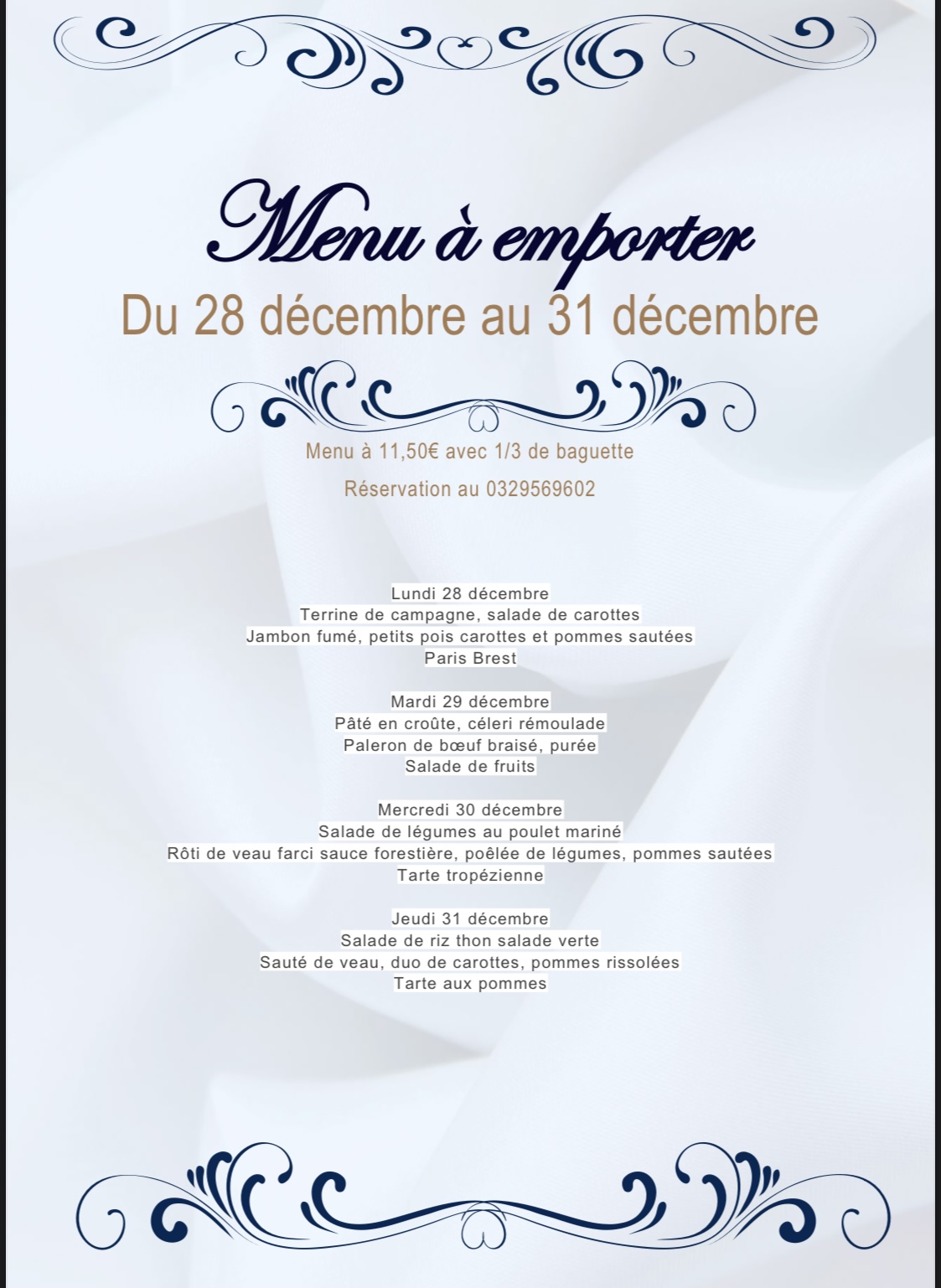 5BFADF52 1EB5 4514 8766 521E0D950E07 | Restaurant Les 2 Frères Semaine du 28 décembre au 03 janvier dans le distrib’2frères et à emporter chaud Sainte-Marie-aux-Mines 1