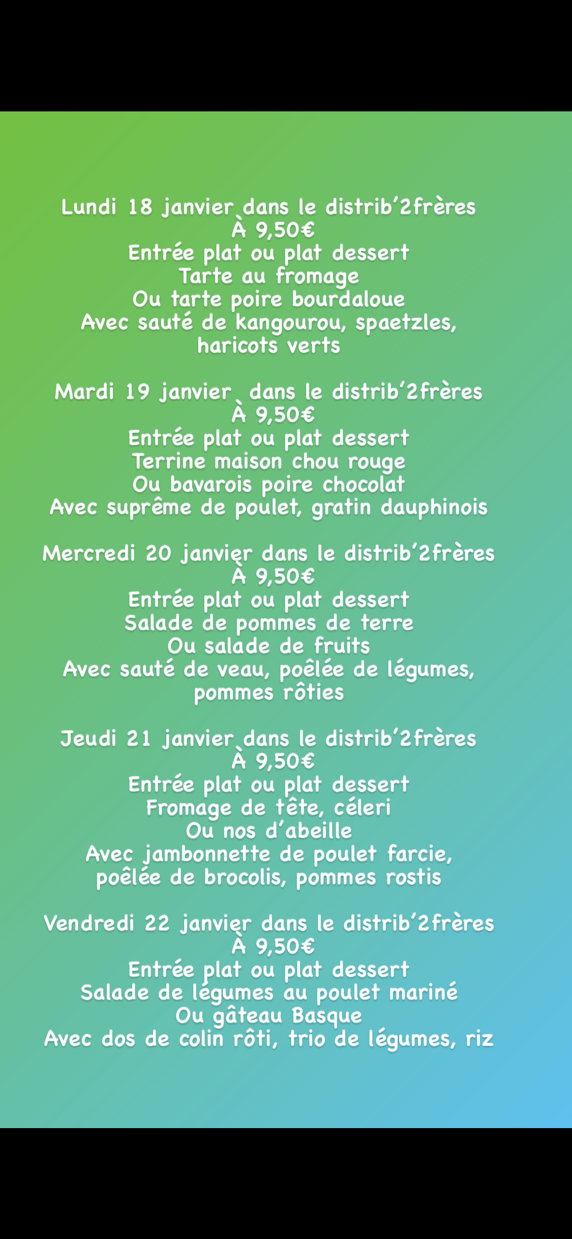 C47291A5 5107 4CD2 BF72 4B2371D9596F | Restaurant Les 2 Frères Dans le distrib’2frères du 18 au 22 janvier 2021 Munster 0