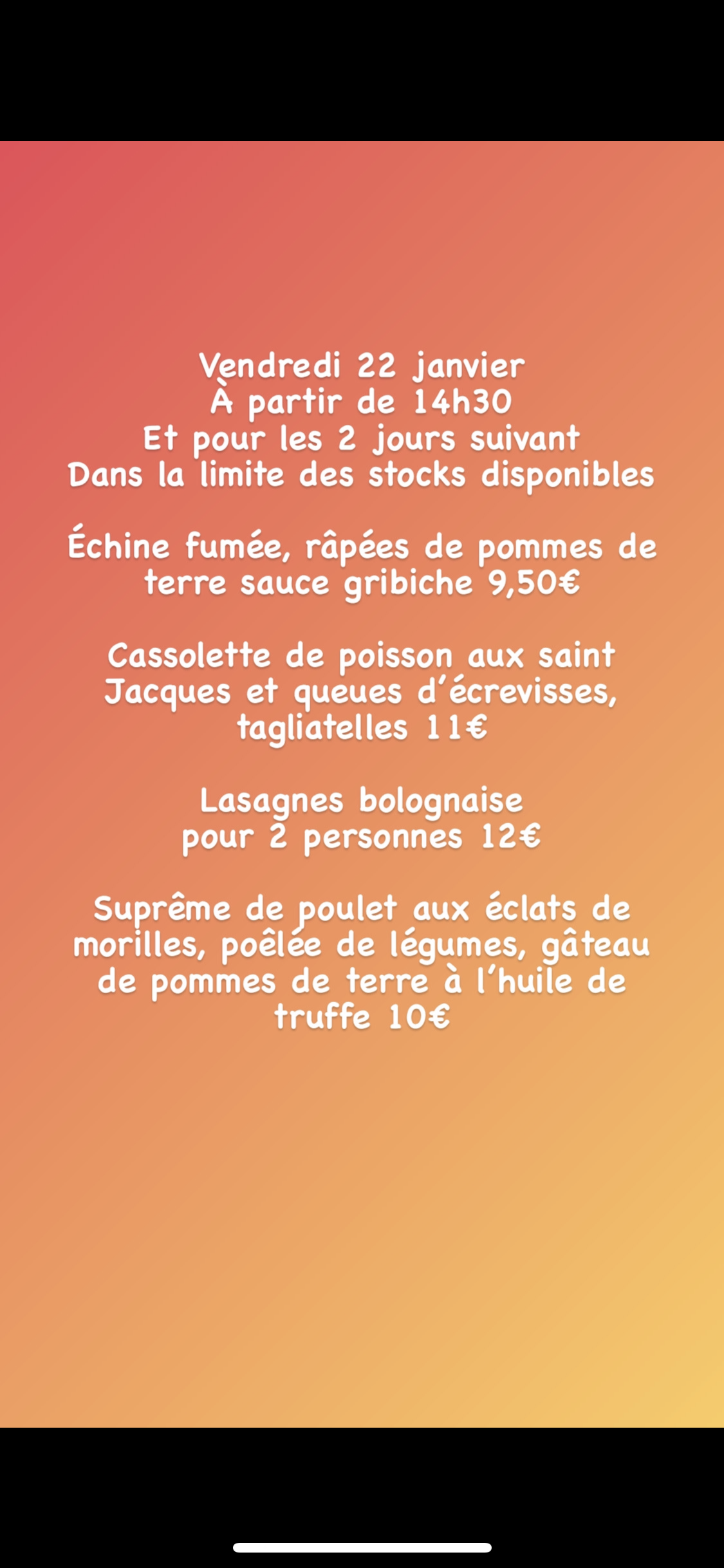 50BD8C03 0252 49E9 B657 1F9F0D213C7E | Restaurant Les 2 Frères Dans le distrib’2frères du vendredi 22 janvier au dimanche 24 janvier 2021 Sainte-Marie-aux-Mines 0