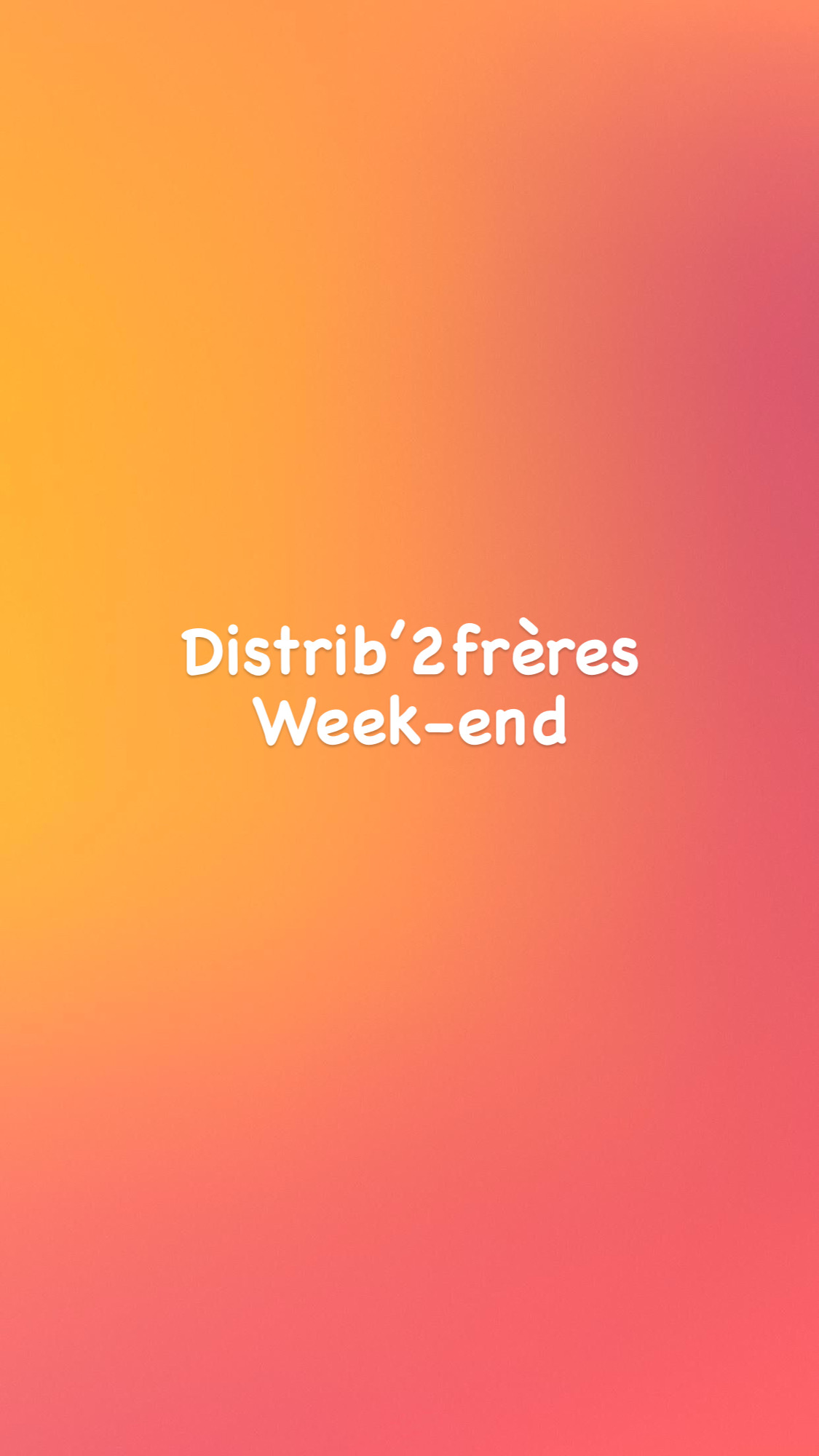 Repas à emporter du distributeur du vendredi 12 mars au dimanche 14 mars Baccarat