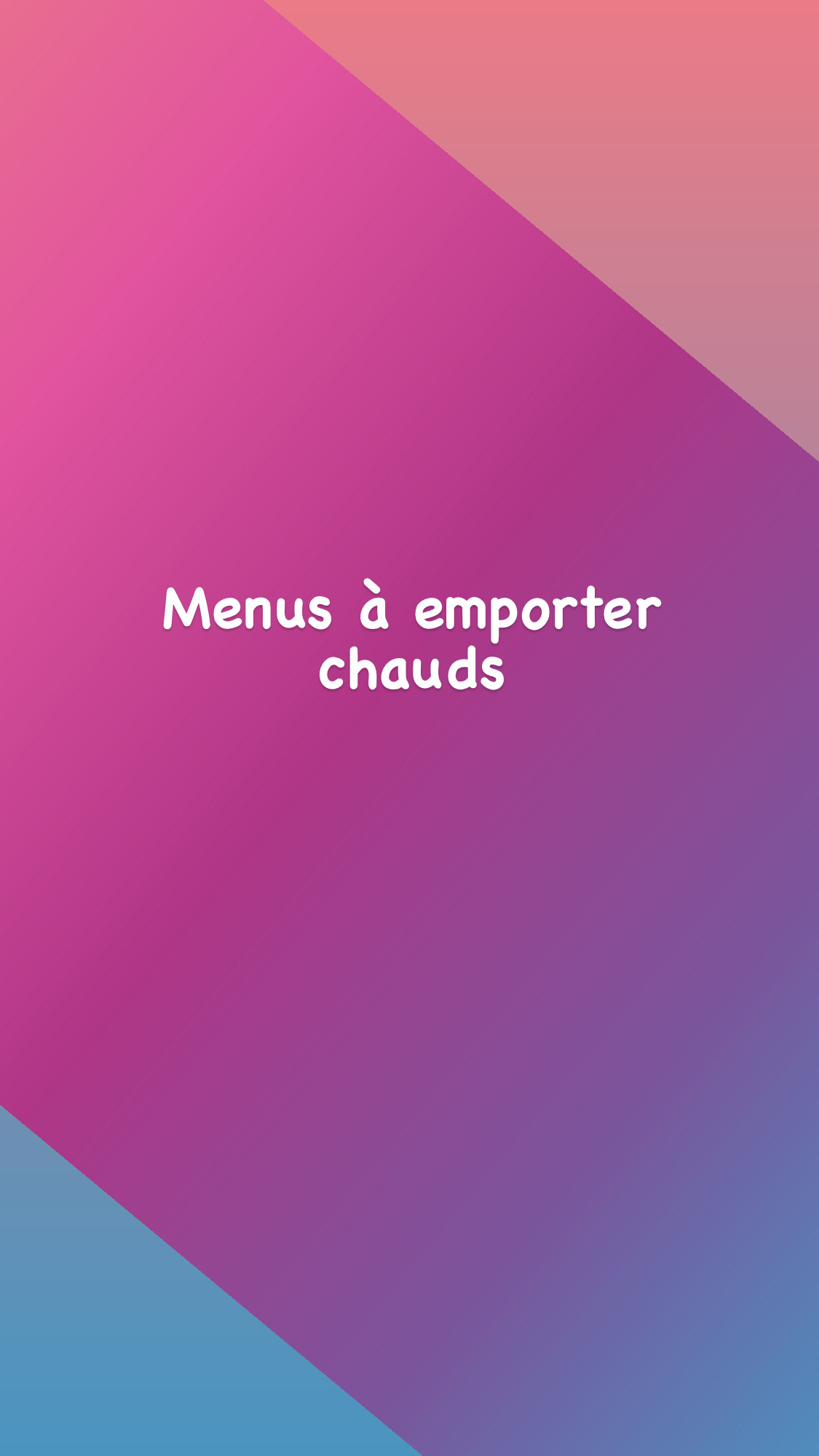 Les emportés chauds à 12€ semaine du 08 au 12 mars Raon-l'Étape