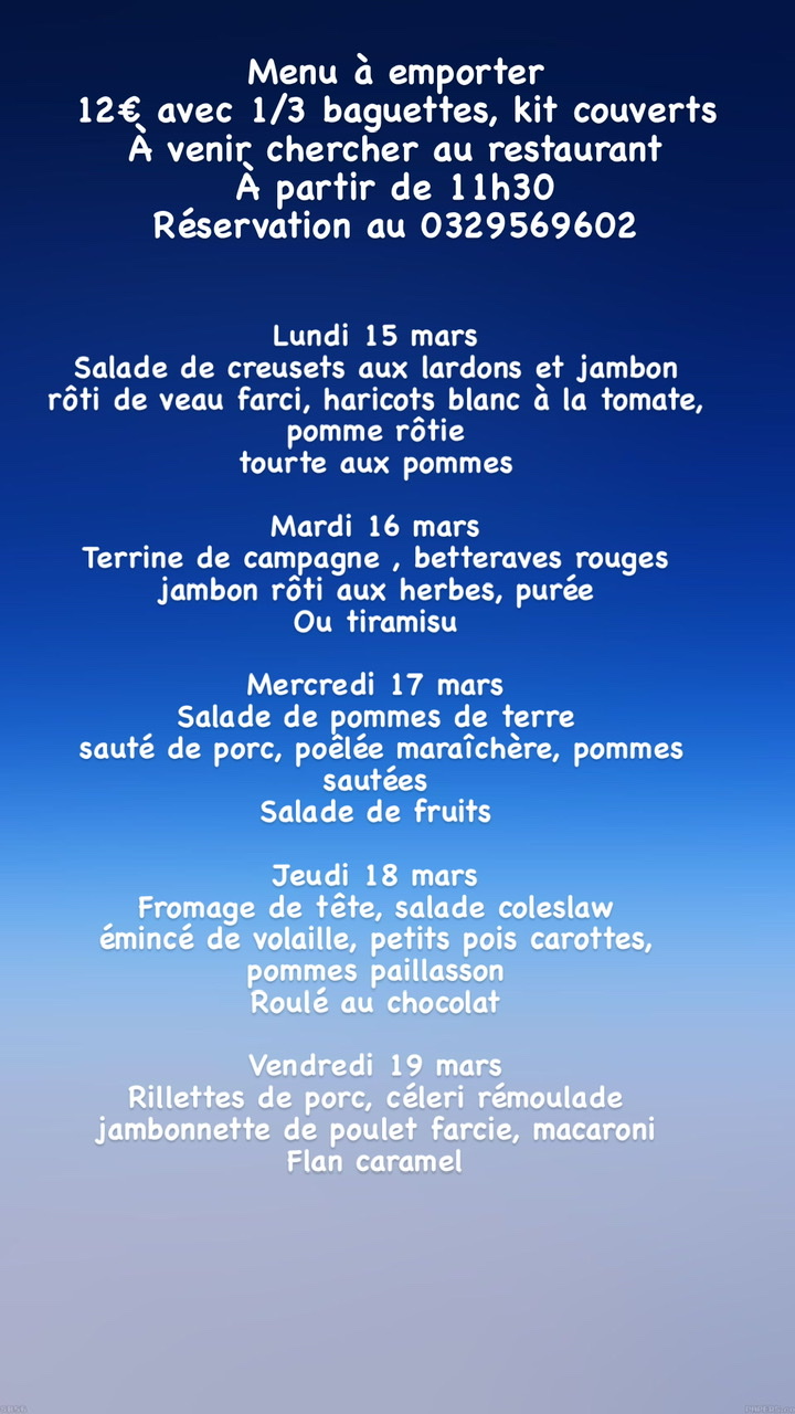 B53A7E48 E0CC 43CA B024 290DEBC04263 | Restaurant Les 2 Frères Dans le distrib’2frères du lundi 15 mars au vendredi 19 mars Rambervillers 0