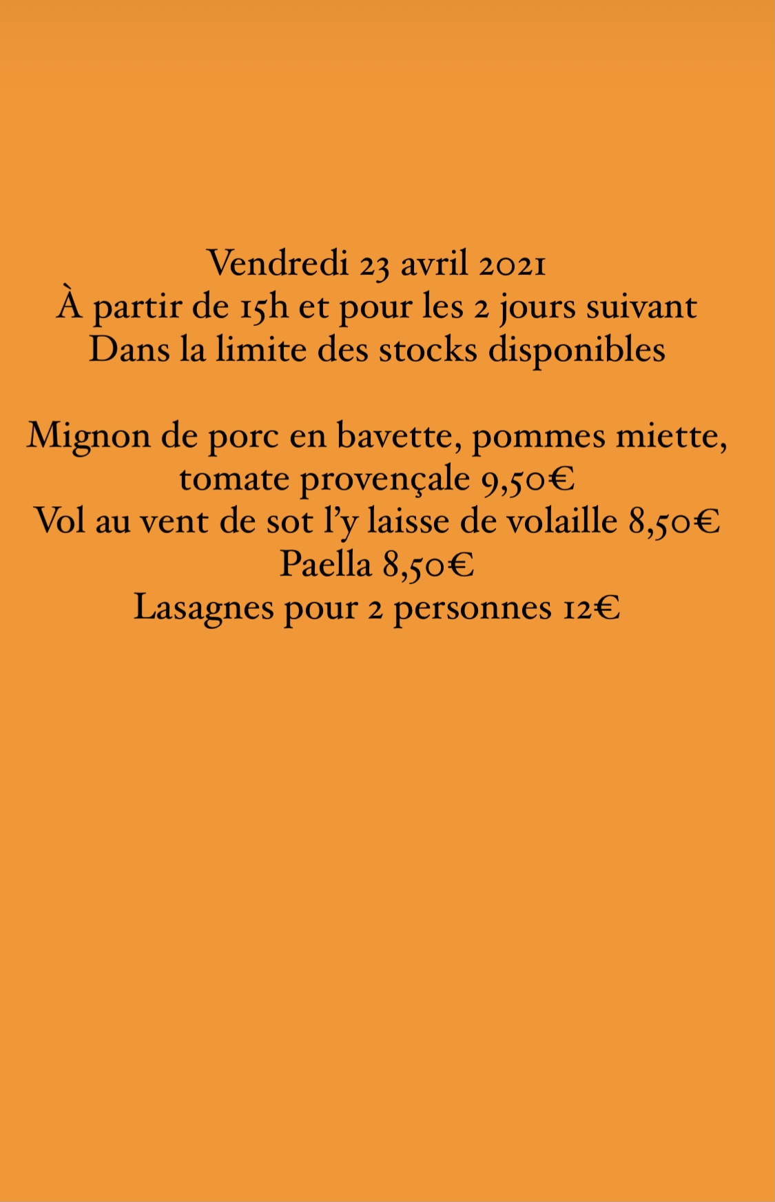 350CBC50 6C34 4607 AFDF ACDA8D7733FD | Restaurant Les 2 Frères Dans le distrib’2frères et à emporter chaud du lundi 19 avril au dimanche 25 avril Wintzenheim 2