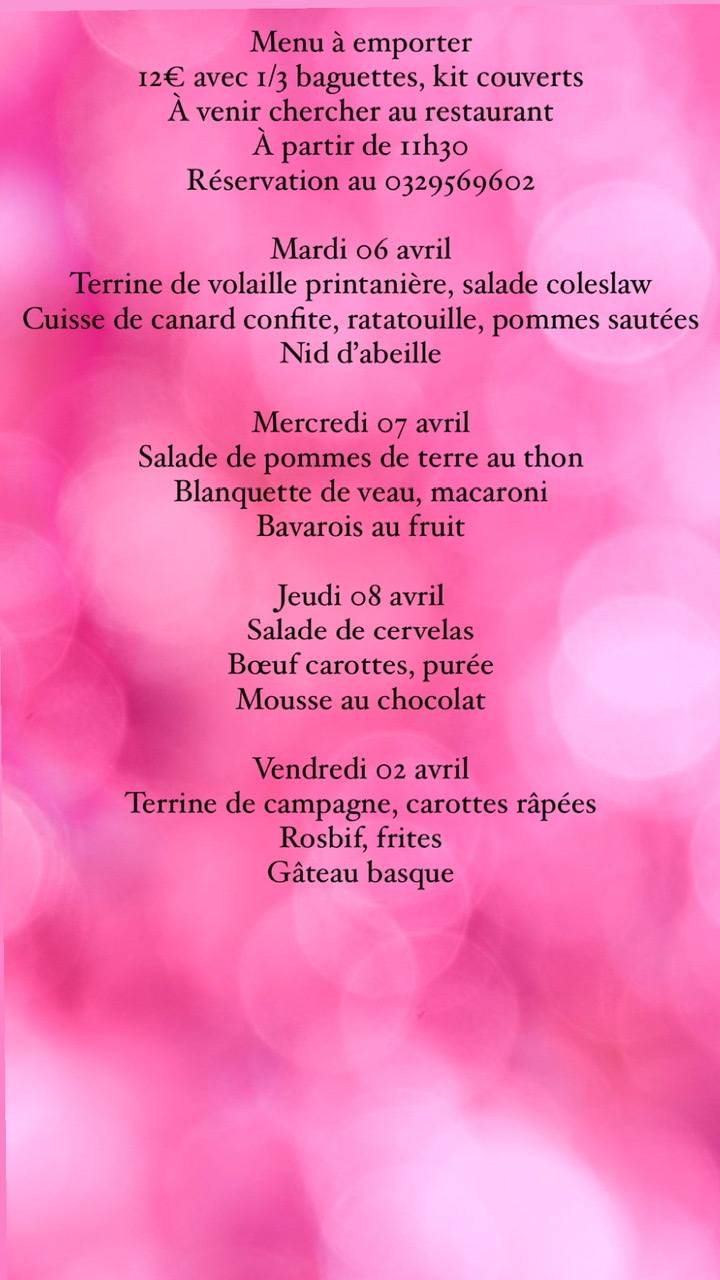 D6AB6BE0 EB40 4CE9 9DBF CCBC6024DCE0 | Restaurant Les 2 Frères Nos menus à emporter chaud du mardi 06 avril au vendredi 09 avril Rambervillers 0
