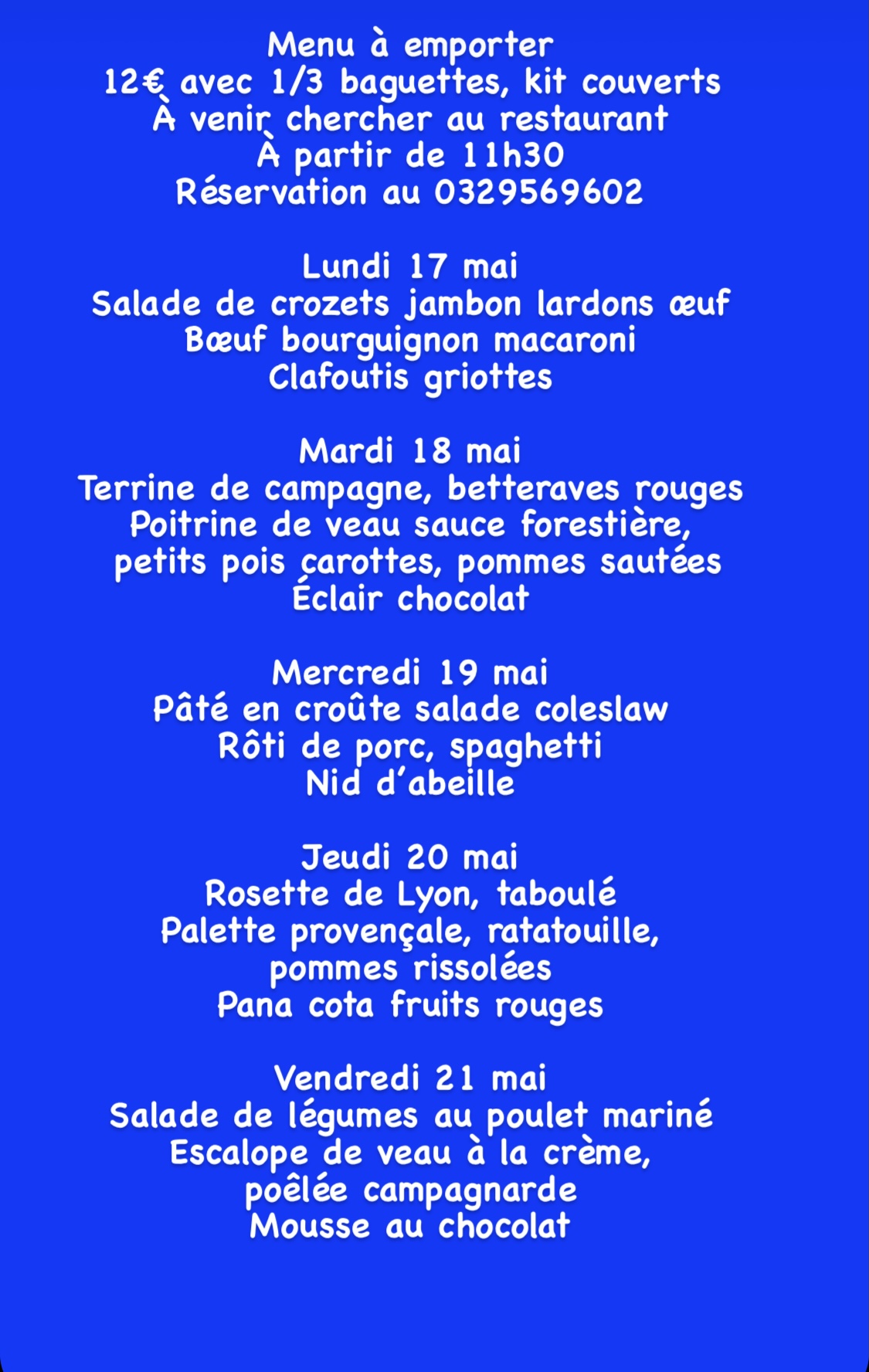 D3247478 4C8F 43DD A41B 904E82150E38 | Restaurant Les 2 Frères Dans le distrib’2frères et à emporter chaud du lundi 17 mai au dimanche 23 mai Gérardmer 0