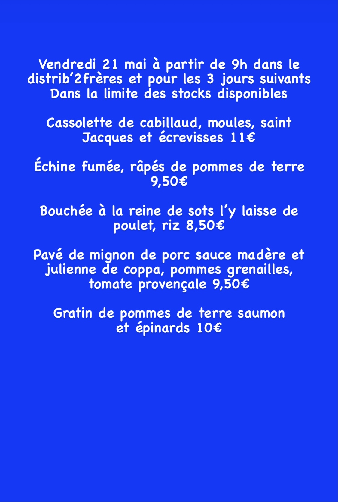 F2188D2E AEBE 4947 A716 10E55F22320D | Restaurant Les 2 Frères Dans le distrib’2frères et à emporter chaud du lundi 17 mai au dimanche 23 mai Ingersheim 2