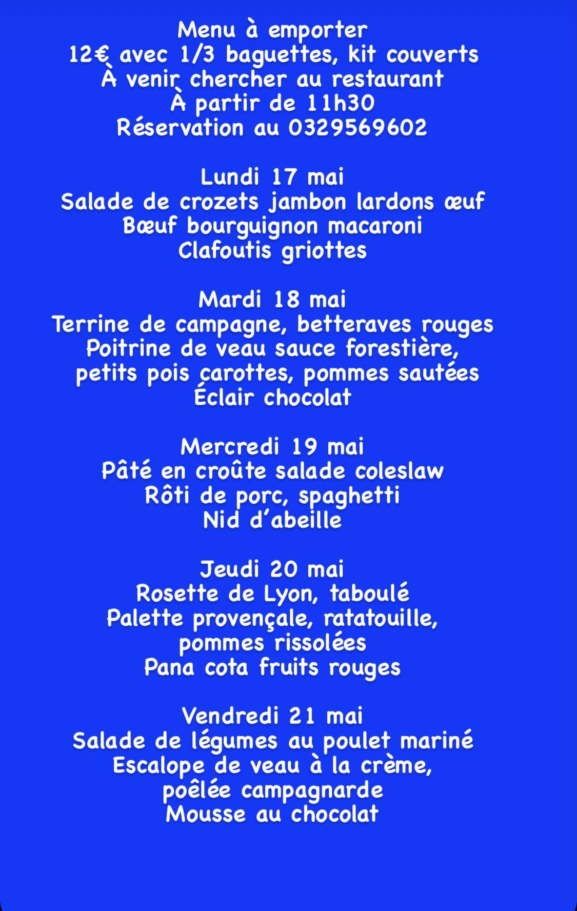 D3247478 4C8F 43DD A41B 904E82150E38 | Restaurant Les 2 Frères Dans le distrib’2frères et à emporter chaud du lundi 17 mai au dimanche 23 mai Gérardmer 0